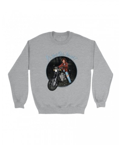 Whitney Houston Sweatshirt | I'm Your Baby Tonight Album Photo Design Distressed Sweatshirt $7.76 Sweatshirts