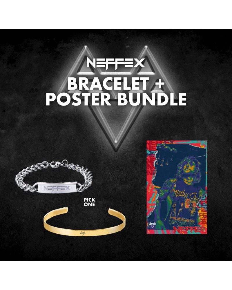 NEFFEX Bracelet + Signed Poster Bundle $5.05 Decor