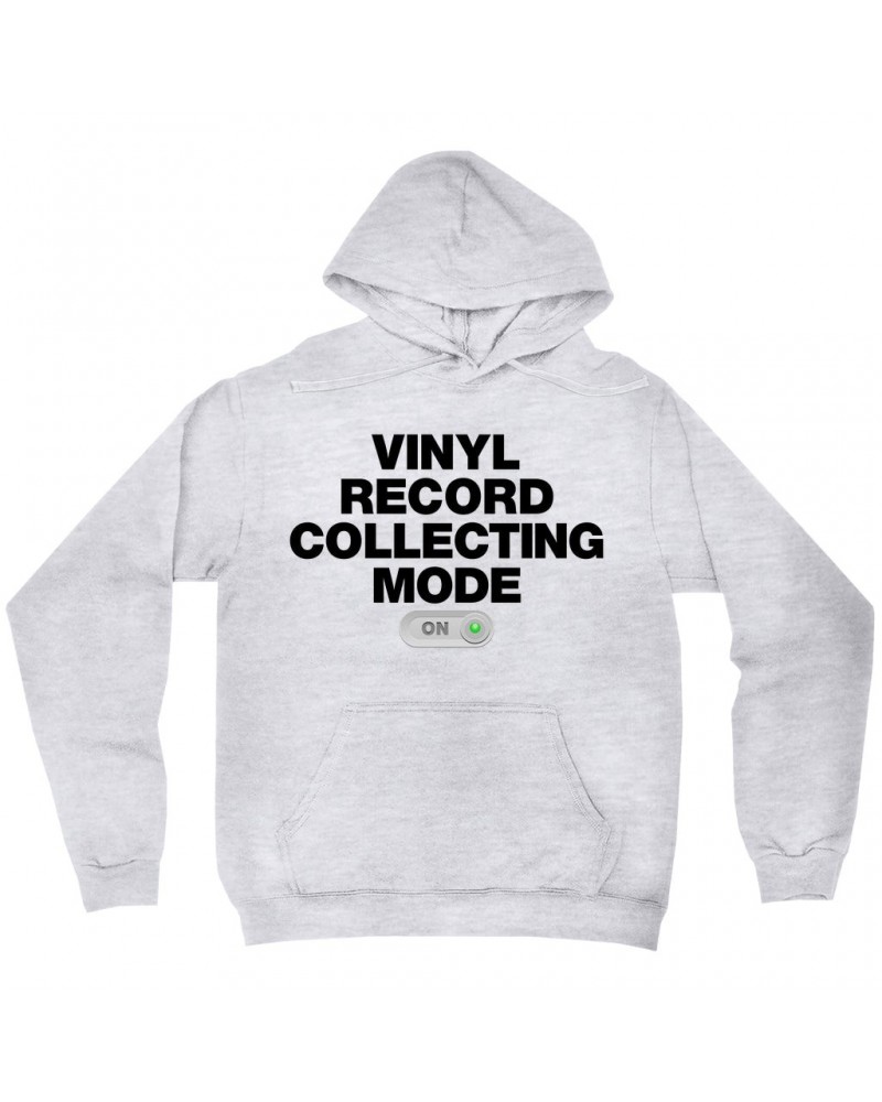 Music Life Hoodie | Vinyl Record Collecting Mode On Hoodie $13.56 Sweatshirts