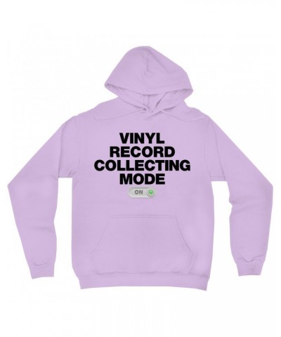 Music Life Hoodie | Vinyl Record Collecting Mode On Hoodie $13.56 Sweatshirts