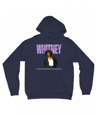 Whitney Houston Hoodie | So Emotional Album Cover Design Distressed Hoodie $5.07 Sweatshirts