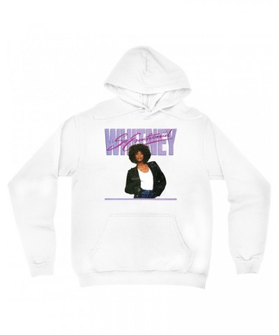 Whitney Houston Hoodie | So Emotional Album Cover Design Distressed Hoodie $5.07 Sweatshirts