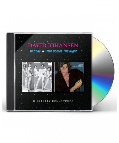 David Johansen IN STYLE / HERE COMES THE NIGHT CD $12.90 CD