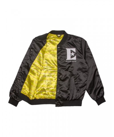 Elton John Farewell Satin Bomber Jacket $7.77 Outerwear