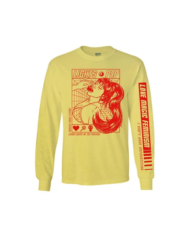 Lights Love Magic Yellow Long Sleeve $6.36 Shirts