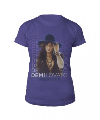 Demi Lovato Blue Hat Babydoll Shirt $5.27 Shirts