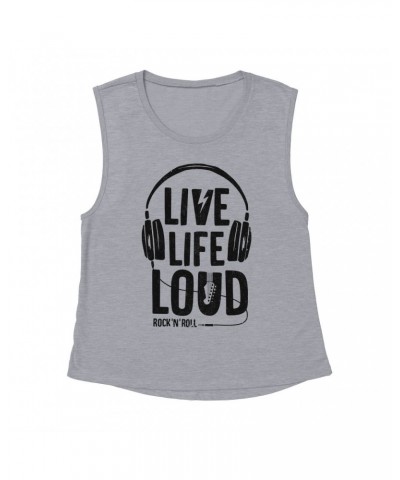 Music Life Muscle Tank | Live Life Loud Tank Top $9.44 Shirts