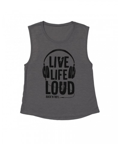 Music Life Muscle Tank | Live Life Loud Tank Top $9.44 Shirts