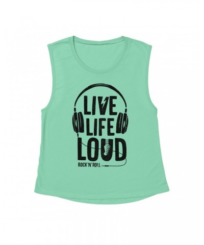 Music Life Muscle Tank | Live Life Loud Tank Top $9.44 Shirts