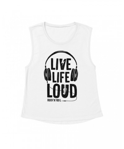 Music Life Muscle Tank | Live Life Loud Tank Top $9.44 Shirts