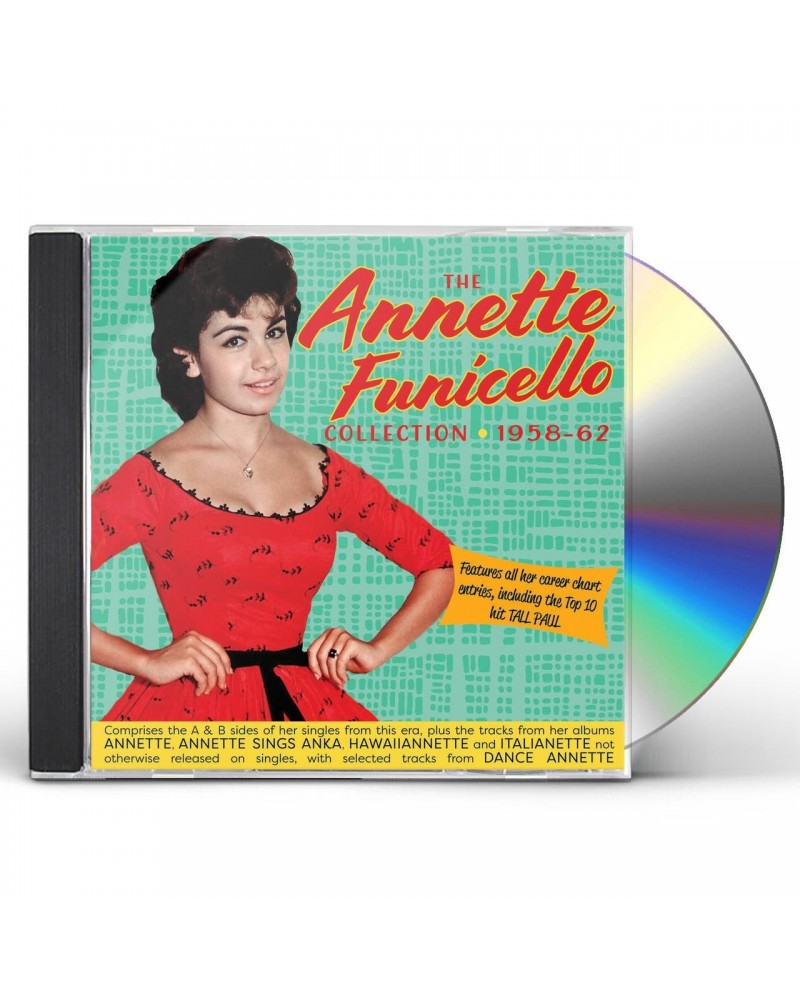 Annette Funicello The Singles & Albums Collection 1958-62 CD $25.35 CD