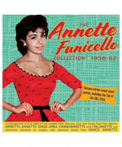 Annette Funicello The Singles & Albums Collection 1958-62 CD $25.35 CD