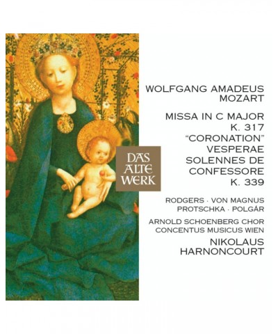 Nikolaus Harnoncourt MOZART: CORONATION MASS VESPERAE SOLENNES DE CONFE CD $14.40 CD