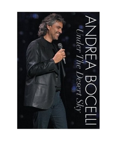 Andrea Bocelli UNDER THE DESERT SKY DVD $9.35 Videos