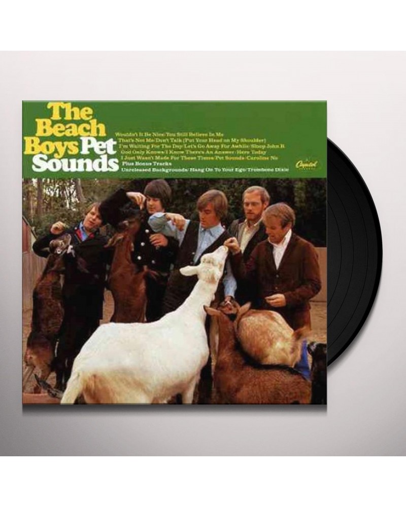 The Beach Boys PET SOUNDS Vinyl Record - 200 Gram Edition $10.99 Vinyl