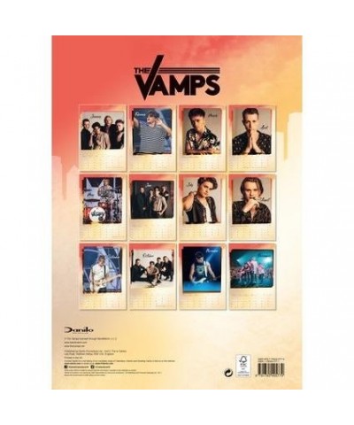 The Vamps 2019 Calendar $13.20 Calendars