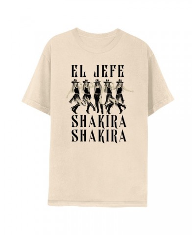 Shakira El Jefe Dancer T-shirt - Natural $5.57 Shirts