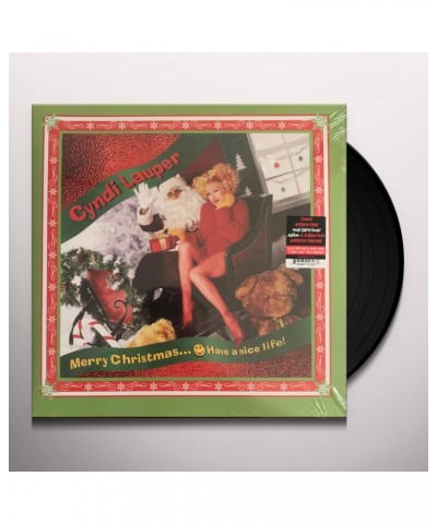 Cyndi Lauper MERRY CHRISTMAS HAVE A NICE LIFE Vinyl Record $6.35 Vinyl