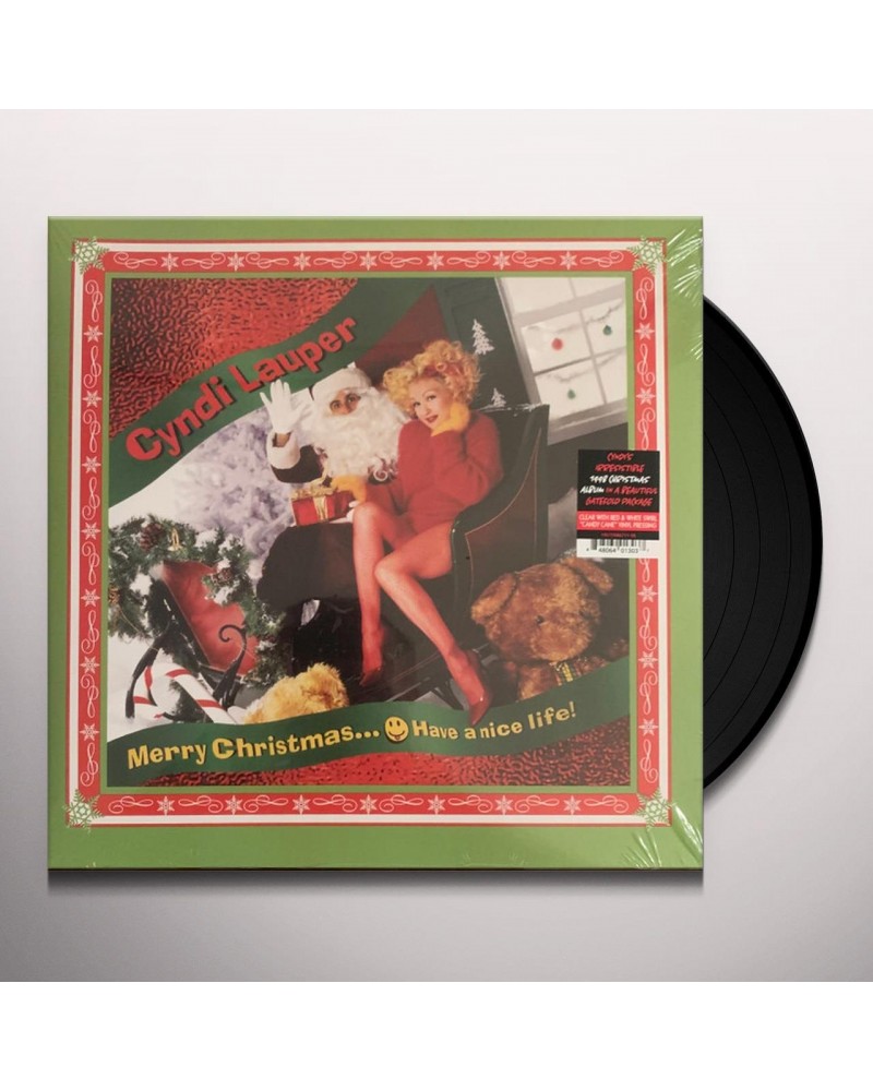 Cyndi Lauper MERRY CHRISTMAS HAVE A NICE LIFE Vinyl Record $6.35 Vinyl