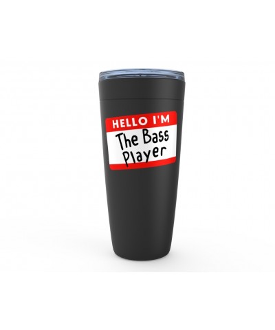 Music Life Viking Tumbler | Hello I'm The Bass Player Tumbler $7.99 Drinkware