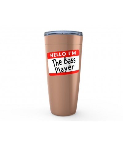 Music Life Viking Tumbler | Hello I'm The Bass Player Tumbler $7.99 Drinkware