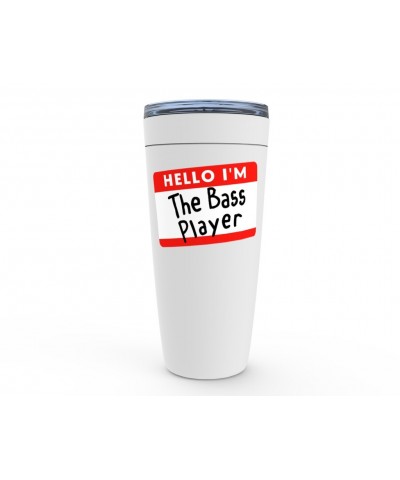 Music Life Viking Tumbler | Hello I'm The Bass Player Tumbler $7.99 Drinkware