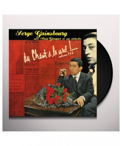 Serge Gainsbourg DU CHANT A LA LUNE 1/2 Vinyl Record $8.57 Vinyl