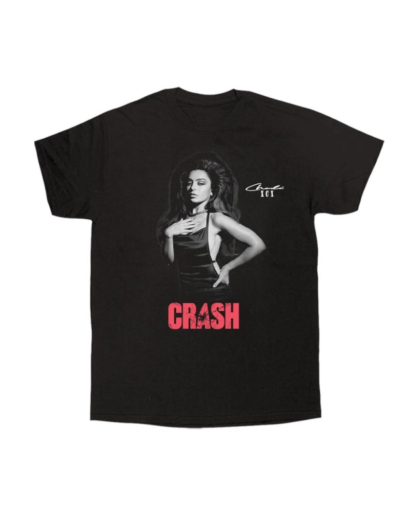 Charli XCX CRASH ALBUM BLACK T-SHIRT $10.07 Shirts