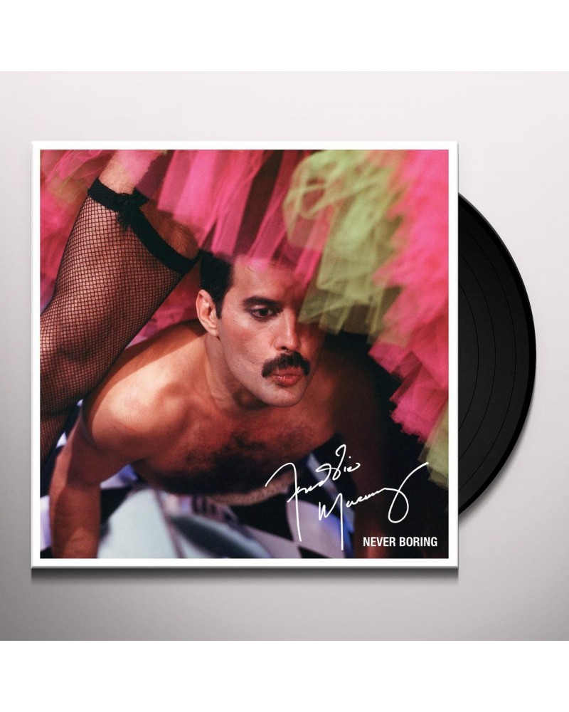 Freddie Mercury Never Boring Vinyl Record $12.40 Vinyl