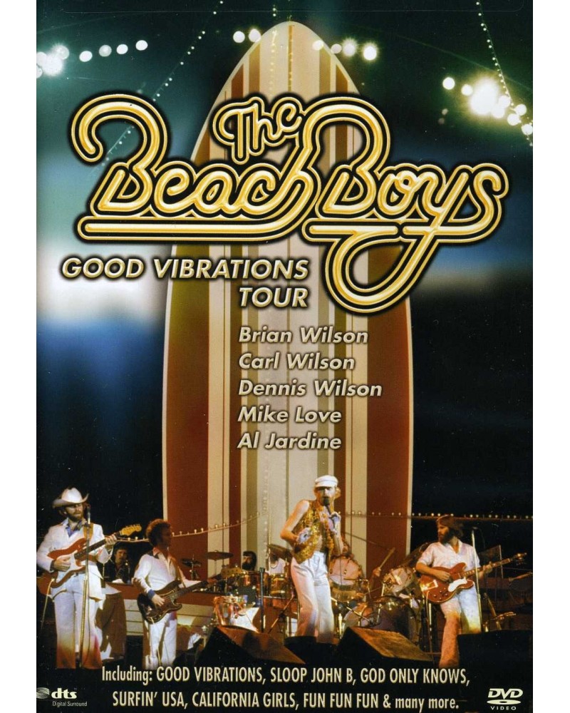 The Beach Boys GOOD VIBRATIONS TOUR DVD $8.31 Videos