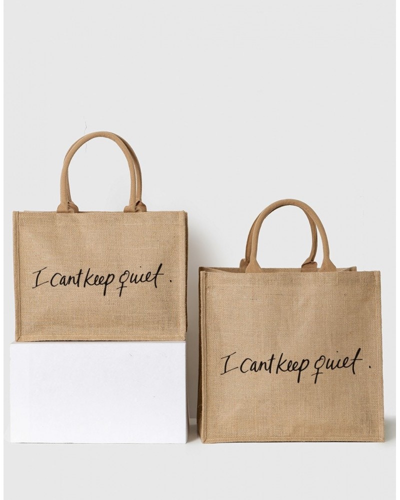 MILCK PURPOSEfull TOTE - I CAN'T KEEP QUIET $12.25 Bags