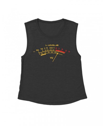 Music Life Muscle Tank | VU Audio Meter Tank Top $7.43 Shirts