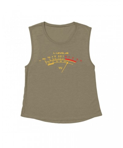 Music Life Muscle Tank | VU Audio Meter Tank Top $7.43 Shirts