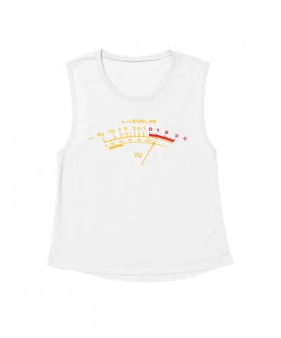 Music Life Muscle Tank | VU Audio Meter Tank Top $7.43 Shirts