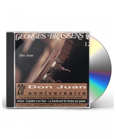 Georges Brassens DON JUAN 12 CD $10.44 CD