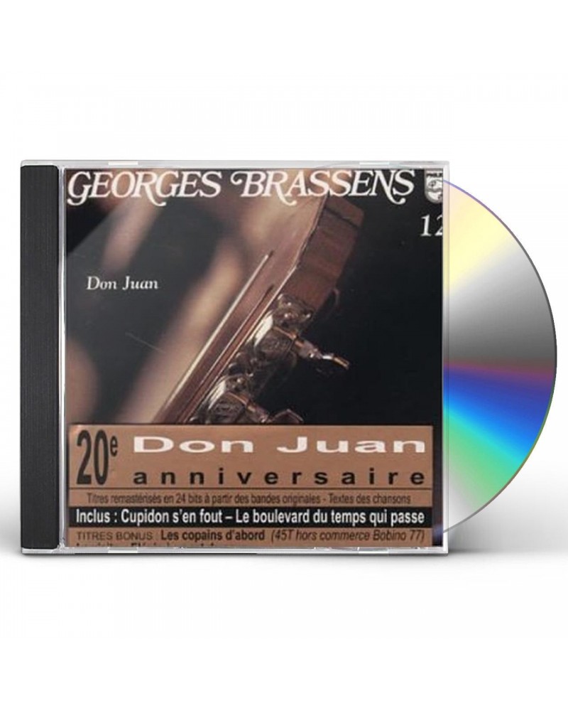 Georges Brassens DON JUAN 12 CD $10.44 CD