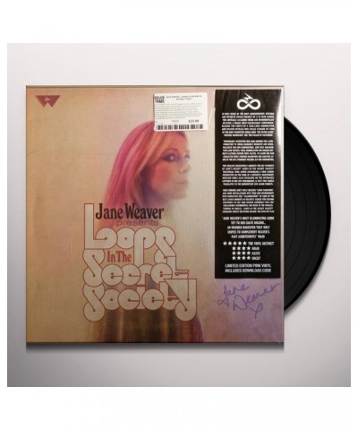 Jane Weaver LOOPS IN THE SECRET SOCIETY (PINK VINYL/DL CARD) Vinyl Record $5.77 Vinyl