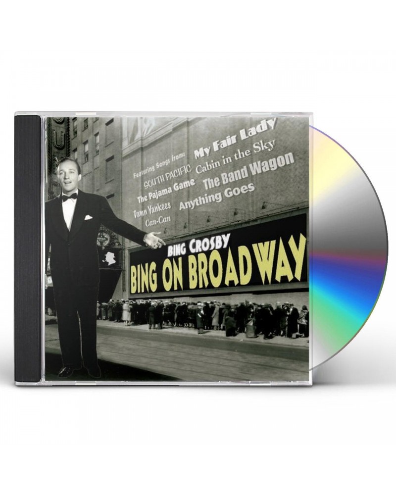 Bing Crosby BING ON BROADWAY CD $12.00 CD