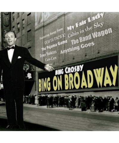 Bing Crosby BING ON BROADWAY CD $12.00 CD