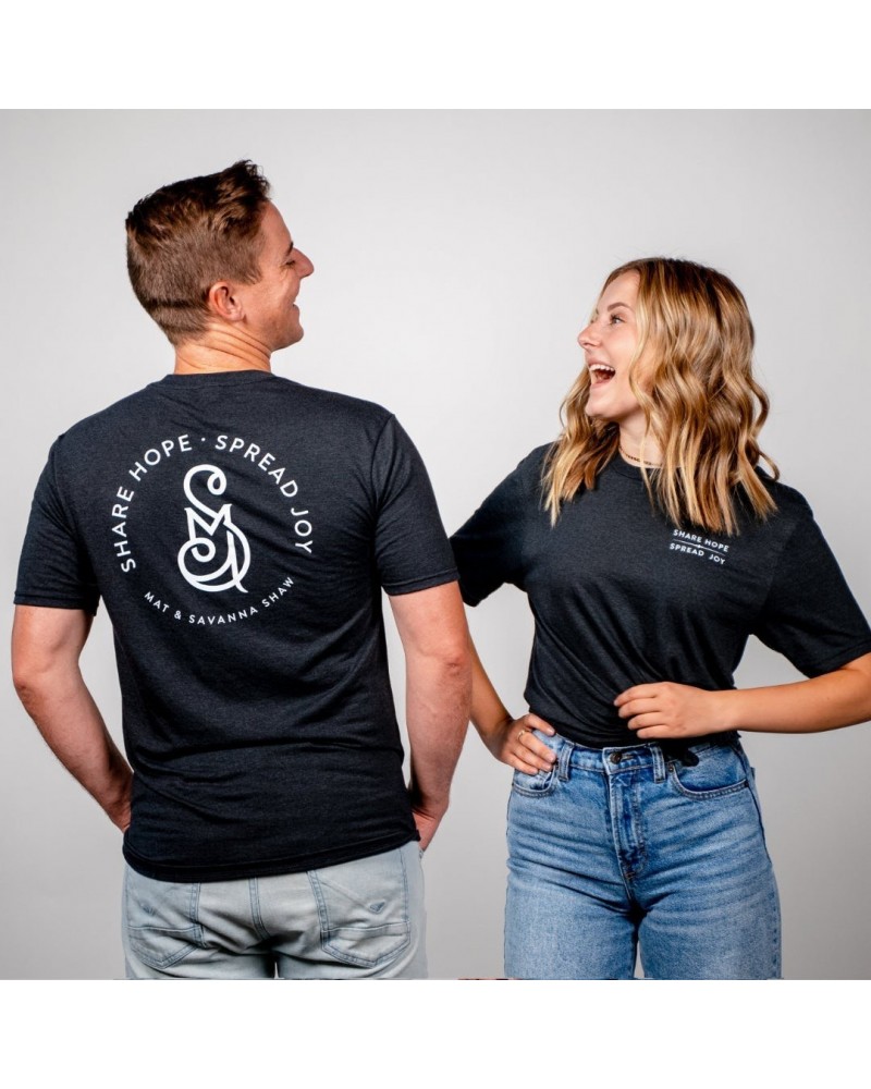 Mat and Savanna Shaw Hope & Joy T-Shirt $6.43 Shirts