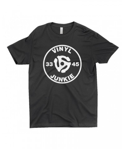 Music Life T-Shirt | Vinyl Junkie Shirt $8.99 Shirts