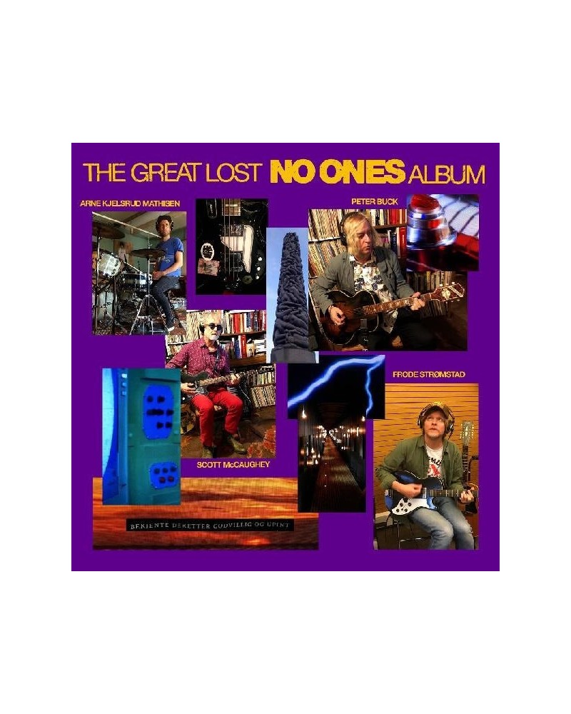 No Ones GREAT LOST NO ONES ALBUM (YELLOW WITH PURPLE SPLATTER VINYL) Vinyl Record $17.65 Vinyl