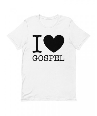 Motown Gospel White I Heart Gospel Tee $4.87 Shirts