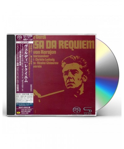 Herbert von Karajan VERDI: MESSA DA REQUIEM CD $2.96 CD