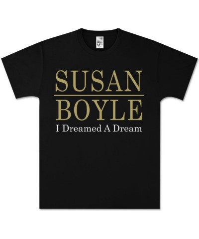 Susan Boyle Dreamed A Dream Black T-Shirt $8.19 Shirts