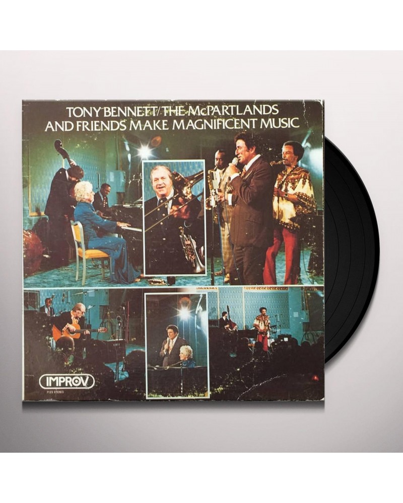 Tony Bennett & The Mcpartlands MAKE MAGNIFICENT MUSIC Vinyl Record $7.60 Vinyl