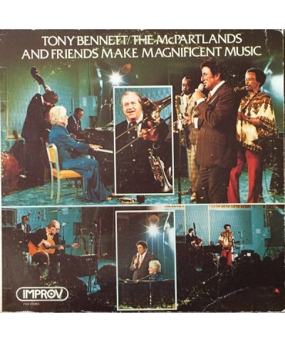 Tony Bennett & The Mcpartlands MAKE MAGNIFICENT MUSIC Vinyl Record $7.60 Vinyl