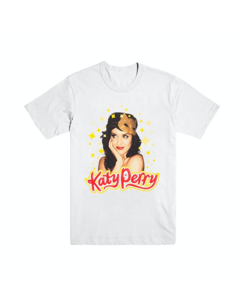 Katy Perry White Kitty Mask T-Shirt $5.73 Shirts