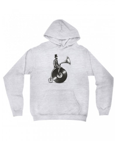 Music Life Hoodie | Riding The Gramophone Hoodie $8.84 Sweatshirts