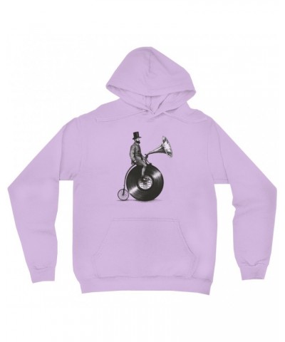 Music Life Hoodie | Riding The Gramophone Hoodie $8.84 Sweatshirts